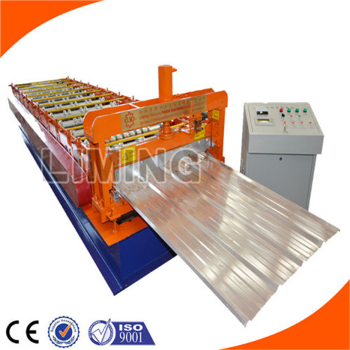 China Aluminium Sheet Roof Ridge Tile Rollformer
