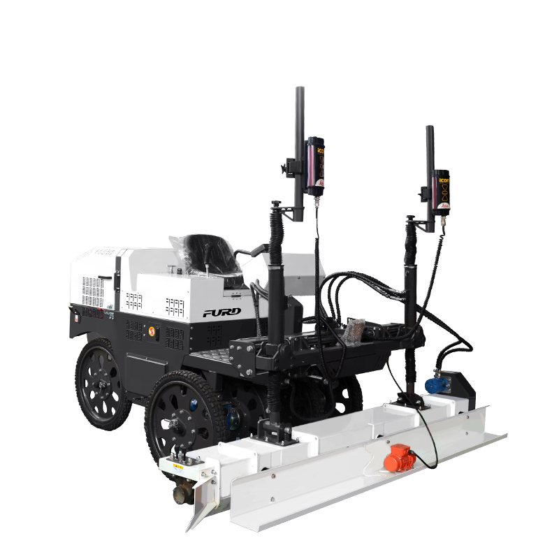 Ride-on Type Laser Screed Machine