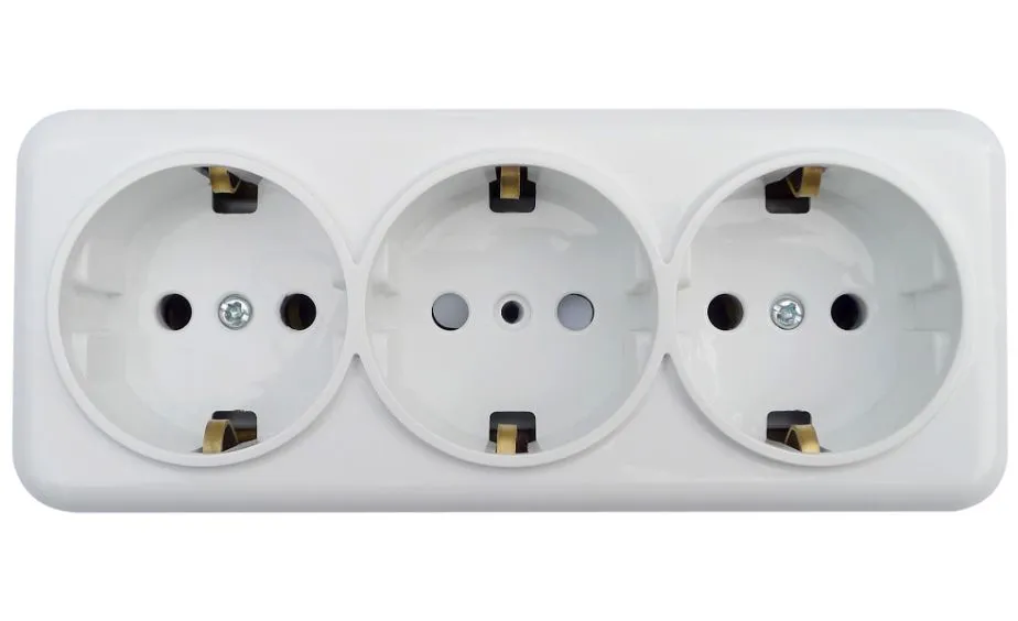 Розетка 5-ст термопласт