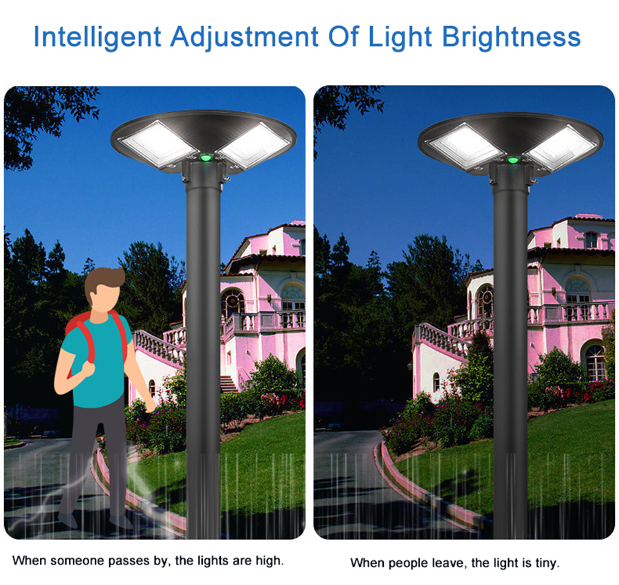 With Motion Sensor ufo all in one solar led street light With Motion Sensor ufo all in one solar led street light