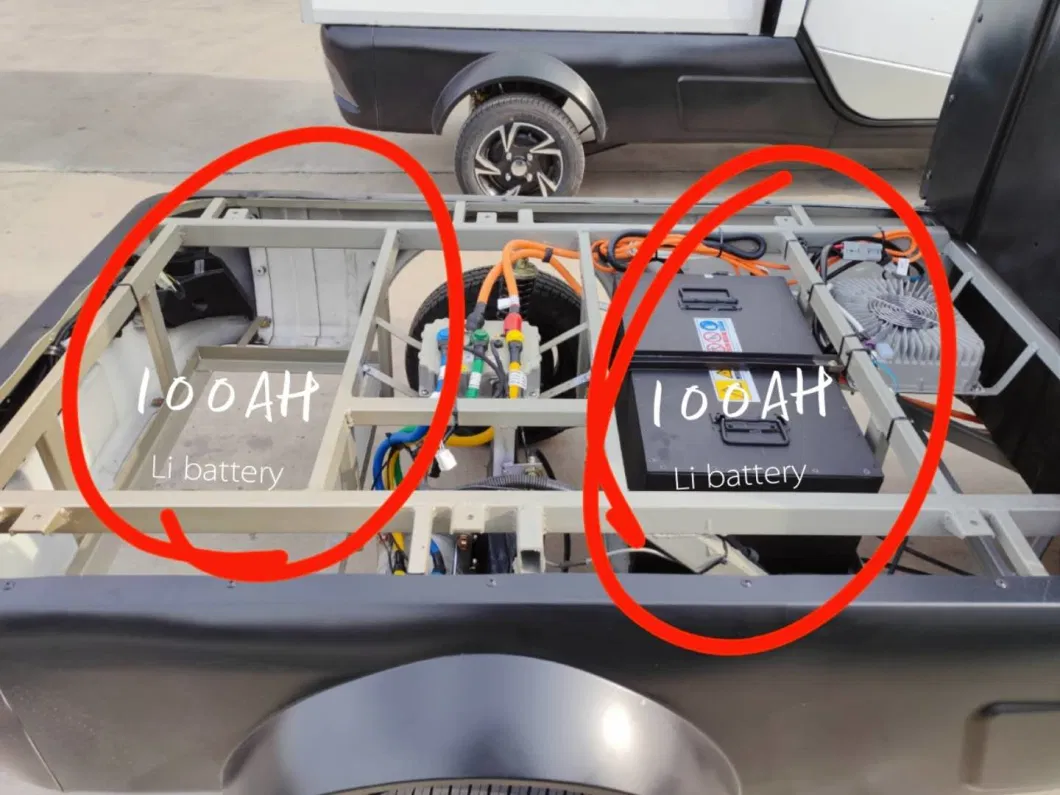 Full Enclosed 4 Wheel Electric Battery Cargo Vehicles with L6e