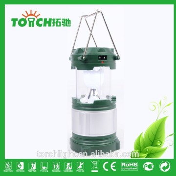 Rechargeable ABS Plastic LED Lantern Camping Light Camping Lantern with Solar Charger Camp Lantern Light by3*AA Battery