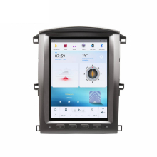12.1 Inch Tesla Car DVD Player Touch Screen Headunit for Toyota Land Cruiser 2003-2007 LC100