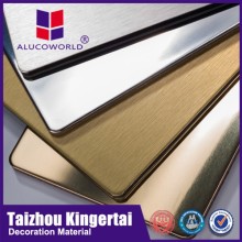 Alucoworld new products brushed finish fireshield aluminum composite panel                        
                                                                                Supplier's Choice