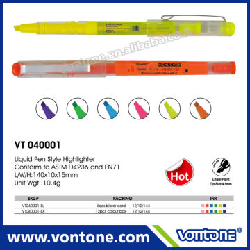 promotional liquid ink pen