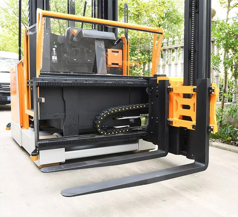 NIKIYUMAX Man-up 3-way Forklift Stacker Three-sided Forklifts Order Picker with 1500kg Capacity for Sale