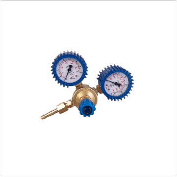 Light Brass Oxygen Regulator