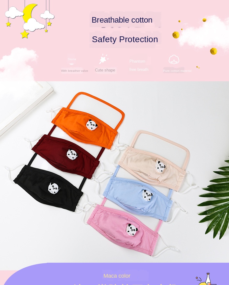 Wholesale Anti Dust Washable Face Cover for Kids and Children