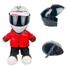 Customizable Mini Motorcycle Helmet Toy Model - Cat Head Protection Helmet