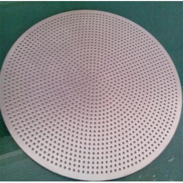 Punched sheet round hole perforated metal mesh