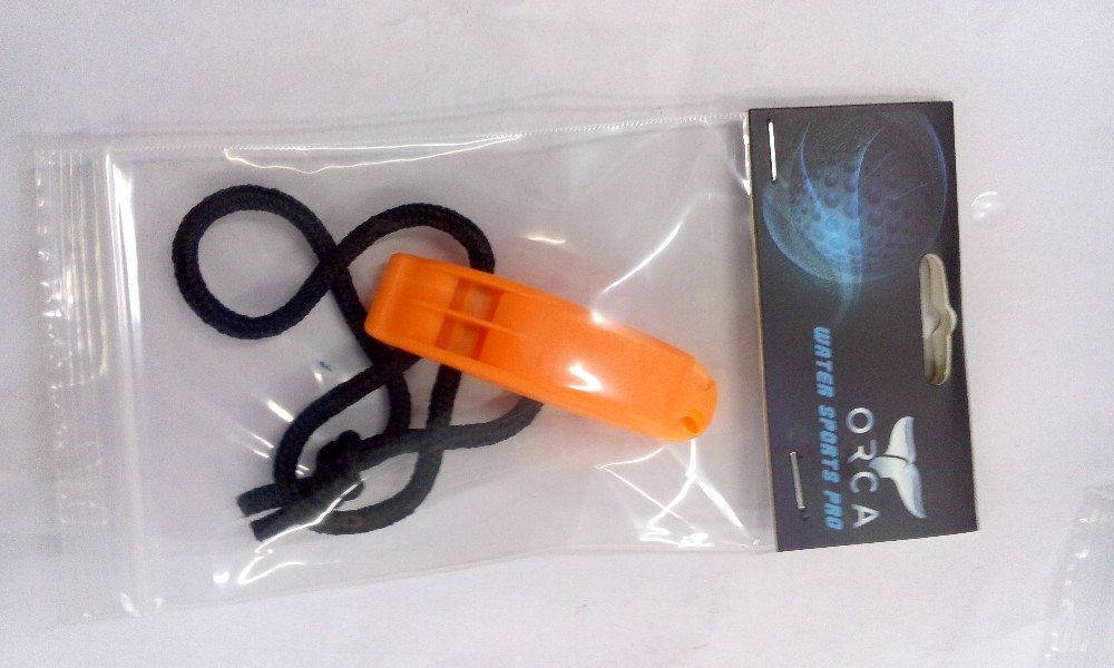 China wholesale urgency plastic safety whistle, marine sports survival rescue tools whistle~