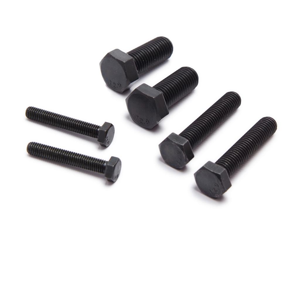 GB5783 Carbon Steel Black Oxid Hex Head Bolt