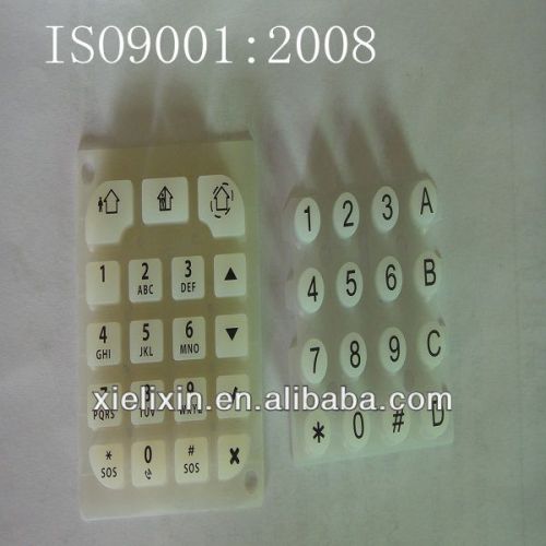 professional silicone remote control keypad