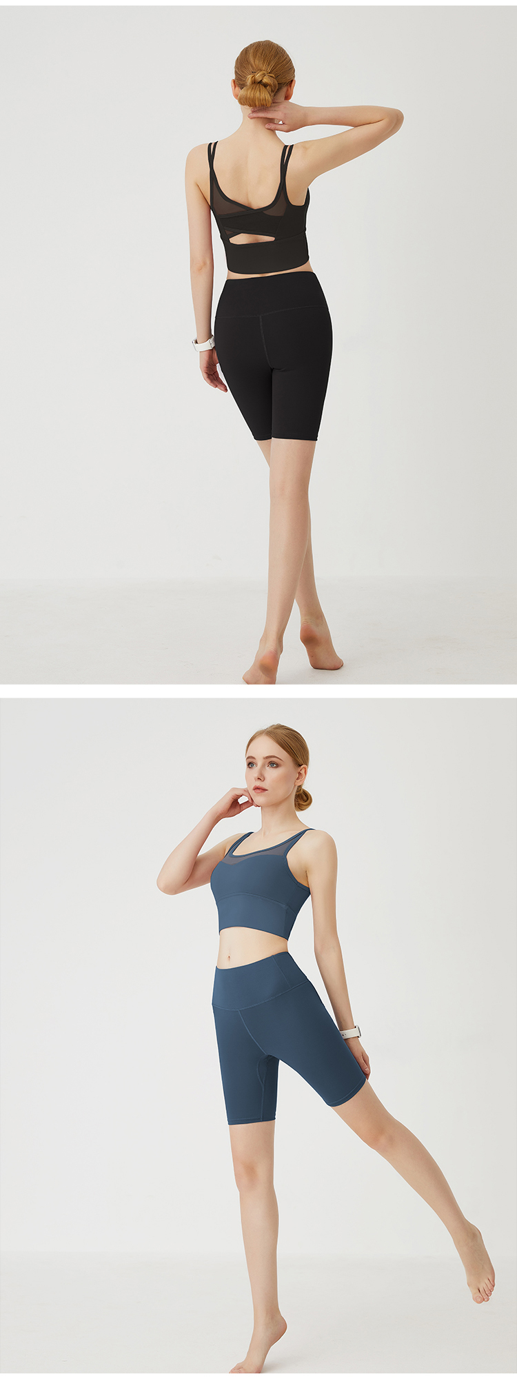 Hot Sale Yoga Apparel Fitness Breathable Sports Bra Tight Gym Shorts Comfortable Sportswear