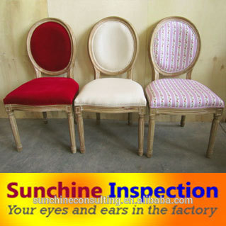 chair inspection/furnitures quality control/furniture inspection before shipping