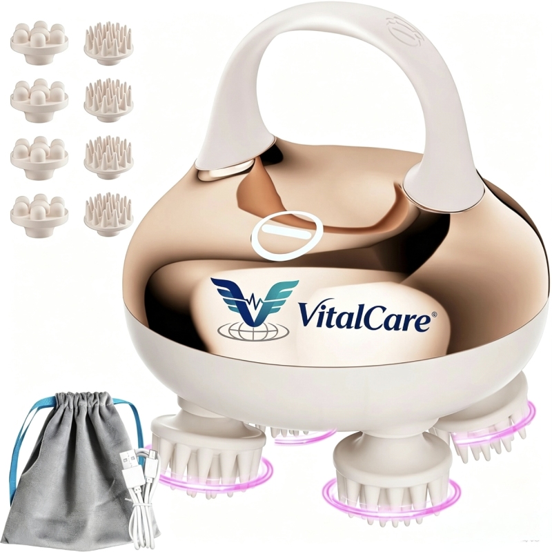 Vital Massager H2 for Hair Growth Electric Head Massager Tangle-Free