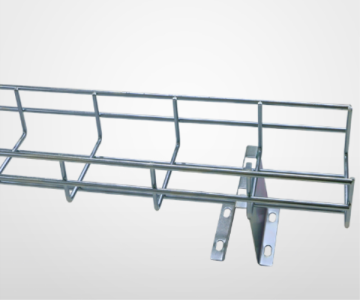 Electric aluminium alloy grid mesh cable tray