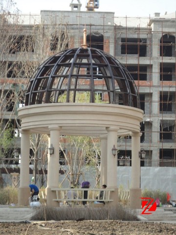 Luxury garden gazebo