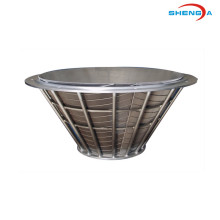 SS Johnson Wedge Wire Coal Centrifuge Basket