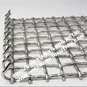 Plain Weave Stainless Steel Crimped Wire Mesh