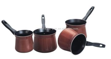 Coffee tea pot, special aluminum arabic coffee pot, personalized enamel induction coffee pot