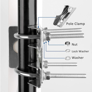 outdoor 12dbi 4G wideband Log Periodic Antenna