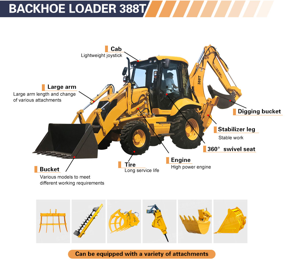 8ton Backhoe Loader