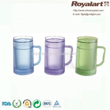 430ml plastic ice beer mug