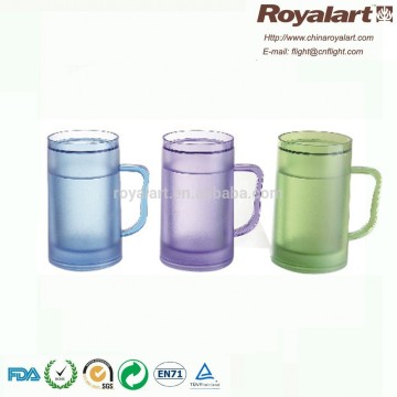 430ml plastic ice beer mug