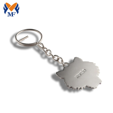 Bulk Personalized Custom Soft Enamel Metal Keychains