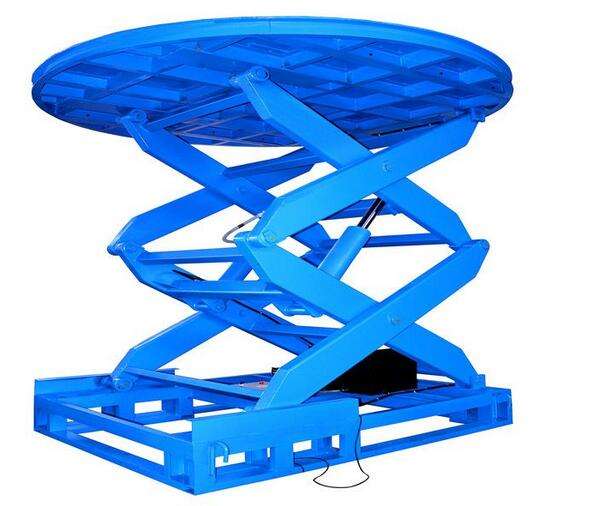 Customized Hydraulic Rotating Stage Scissor Lift