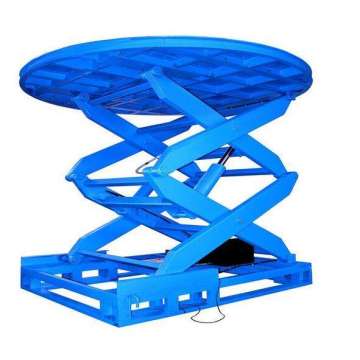 Customized Hydraulic Rotating Stage Scissor Lift