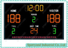 Basketball Game Scoreboard Timer For Electronic LED Digital Scoring Board Display