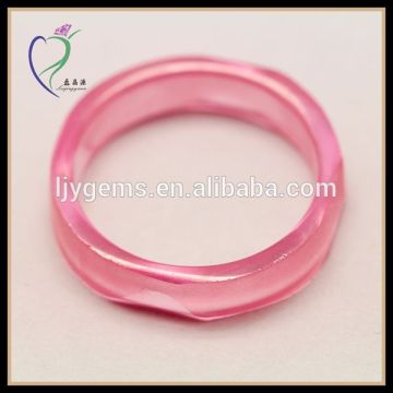 CZ Ring Womanish Pink Cubic Zirconia Stone