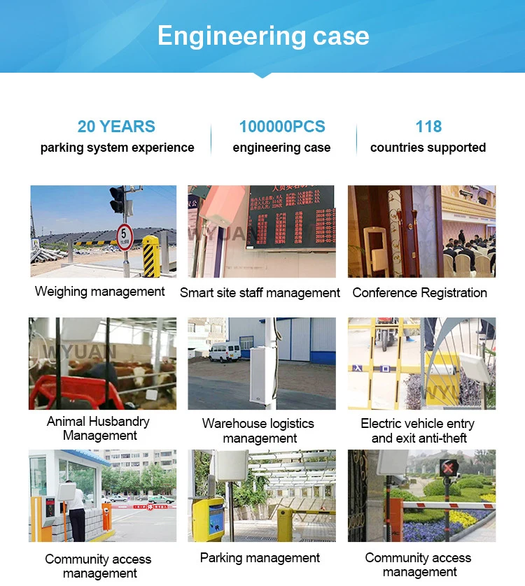 Parking Lot Barrier Boom Barrier Specification