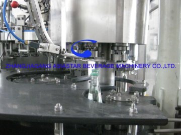 Automatic glass bottled beer capping machine