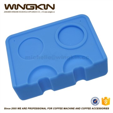 Silicone Espresso Tamp Mat/Coffee Tampering Corner Mat For homeuse