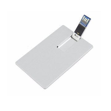 High Speed USB 3.0 Metal Credit Card Shape