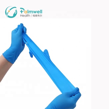 Home Solid Kitchen Use Disposable Nitrile Thin Gloves