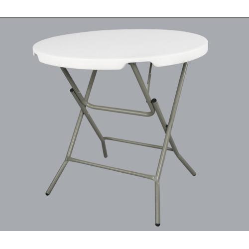 Tables rondes en plastique