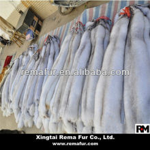 Luxury high quality BLUE FOX PELT for winter garment