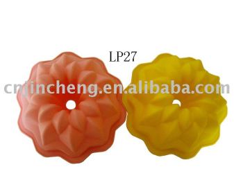 Silicon cake moulding
