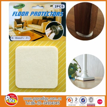 4mm thickness felt floor protector adhesive felt pad felt furniture pad