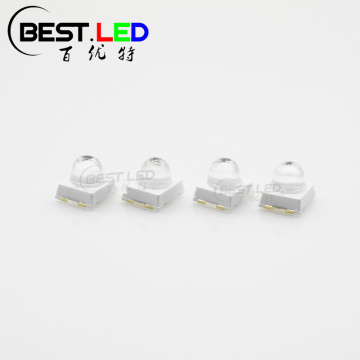 Dome Lens LED Blue SMD LED 470nm 15-degree