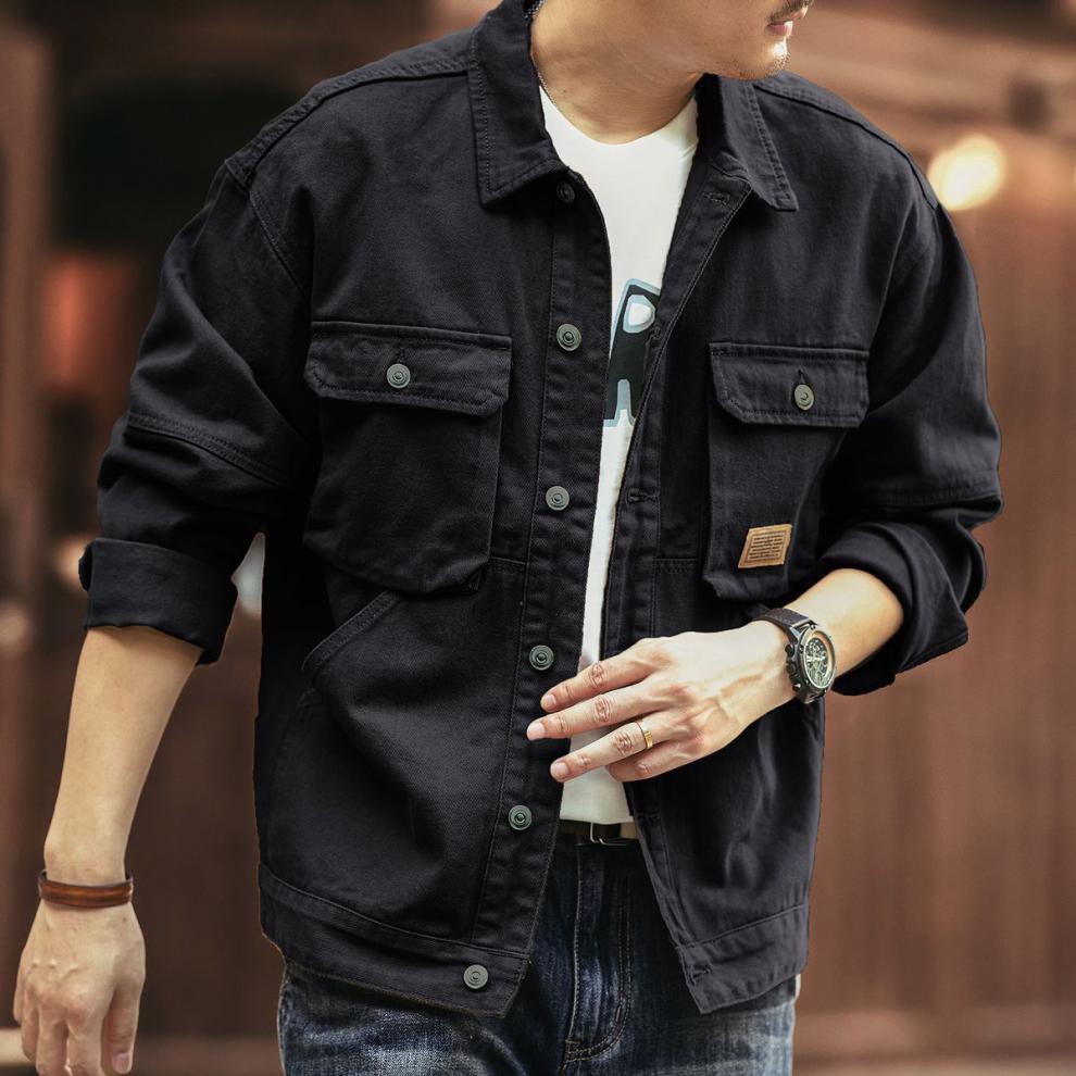 Мужская рабочая одежда Denim Feel, весенняя куртка Denim Feel Men's Workwear Spring Jacket