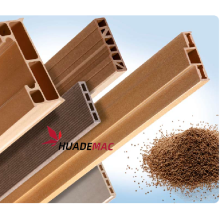 Μηχανή PP/PE PVC WPC Wood Plastic Composite