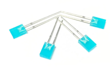 4mm Red Color Rectangular LED Lamp