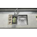 32x19inch Undermount SUS304 Double Bowl Kitchen Sink