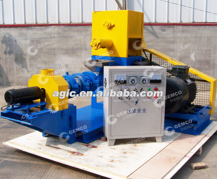 floating fish feed pellet extruder equipment russian fish feed production line