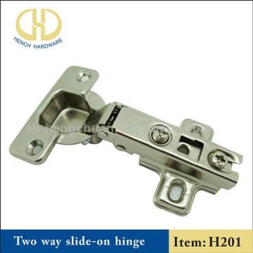 Slide-On Two Way Concealed Hinge